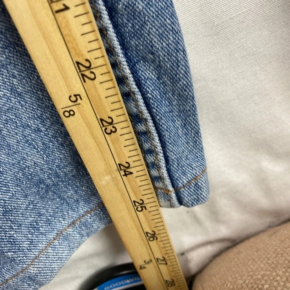 VTG Levis 550 Relaxed Fit Tapered Leg Mens Blue Denim Jeans Medium Wash 32x25